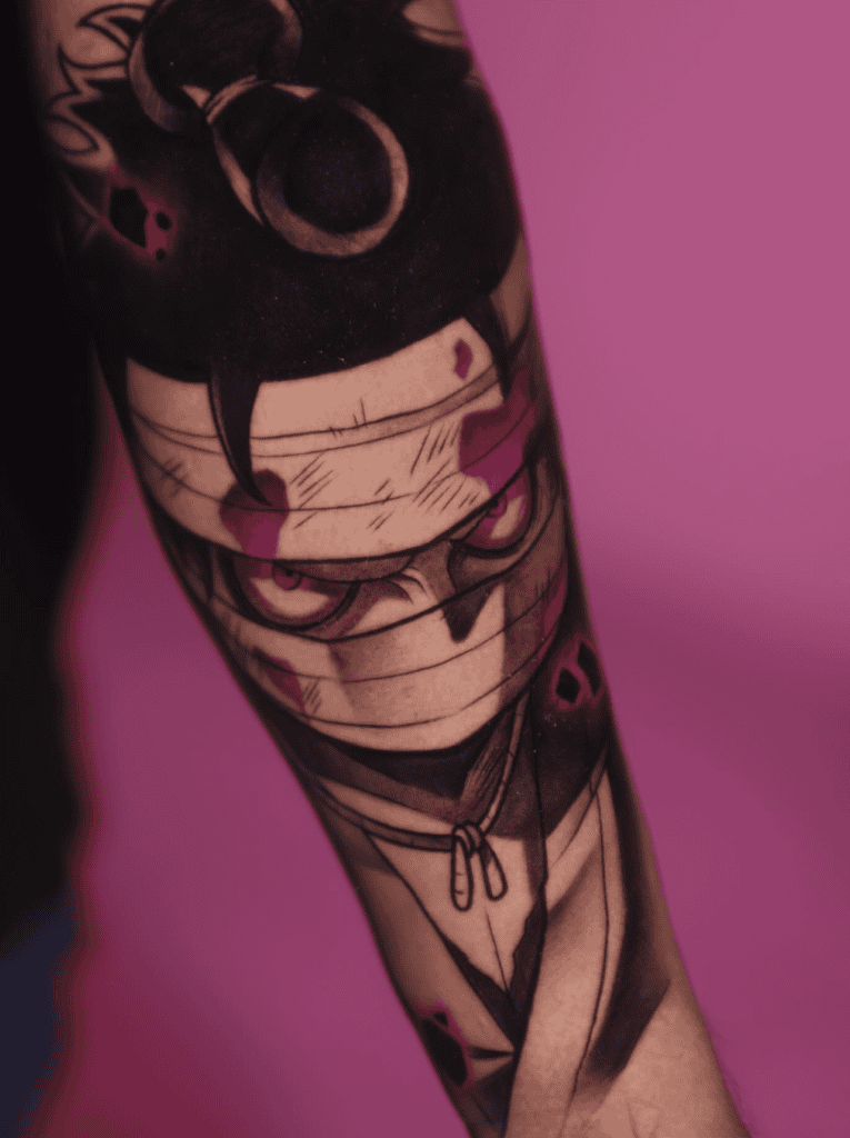 Monkey. D. Luffy Wano One Piece Tattoo