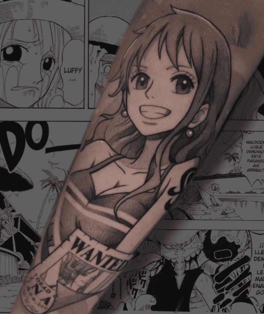 Nami Bounty One Piece Tattoo