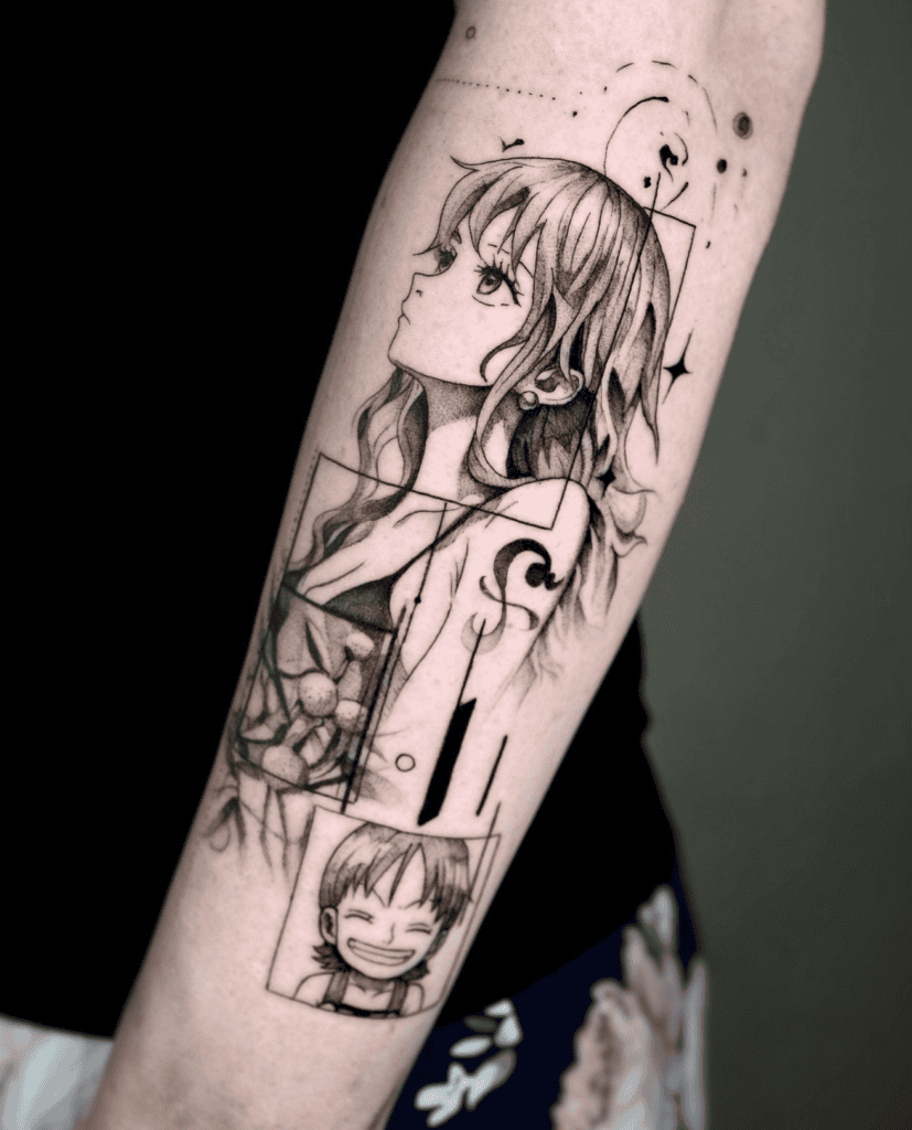 Nami Life One Piece Tattoo
