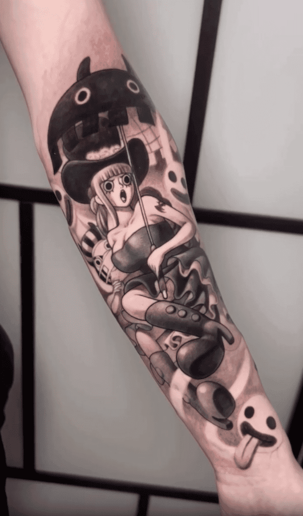 Perona Ghost One Piece Tattoo