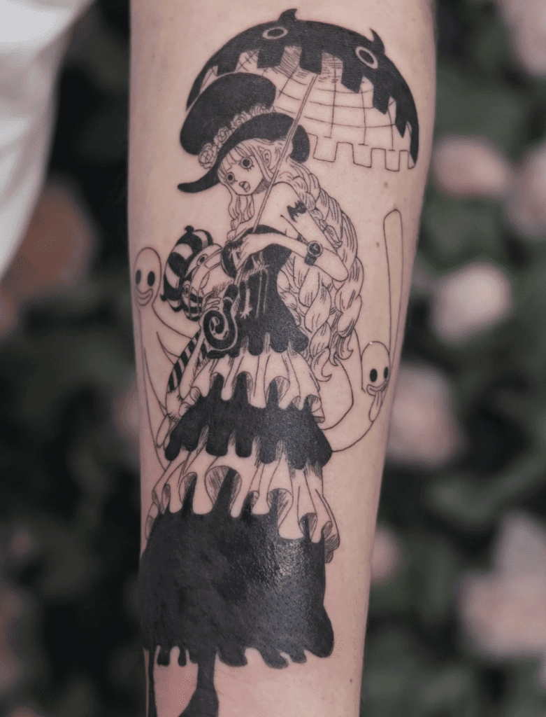 Perona Time Skip One Piece Tattoo