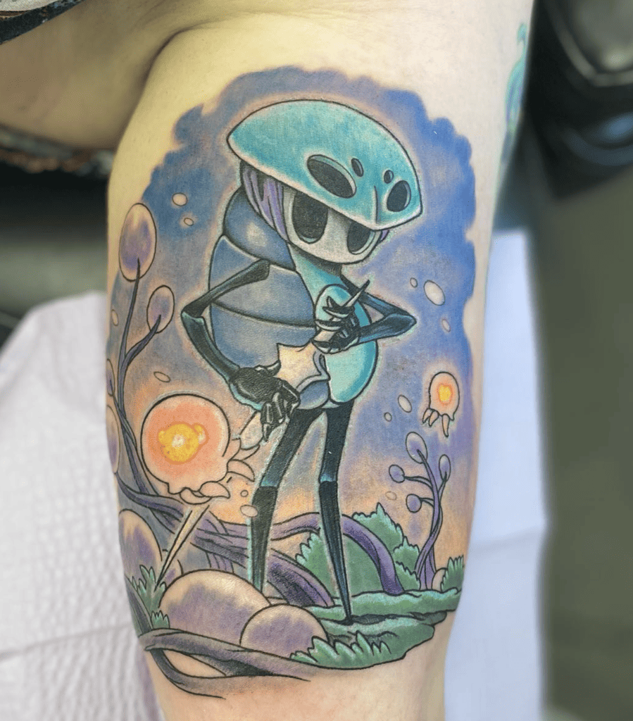 Quirrel Jelly Hollow Knight Tattoo