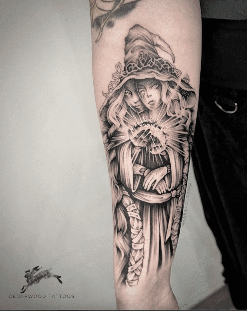 Ranni the Witch Soulsborne Tattoo