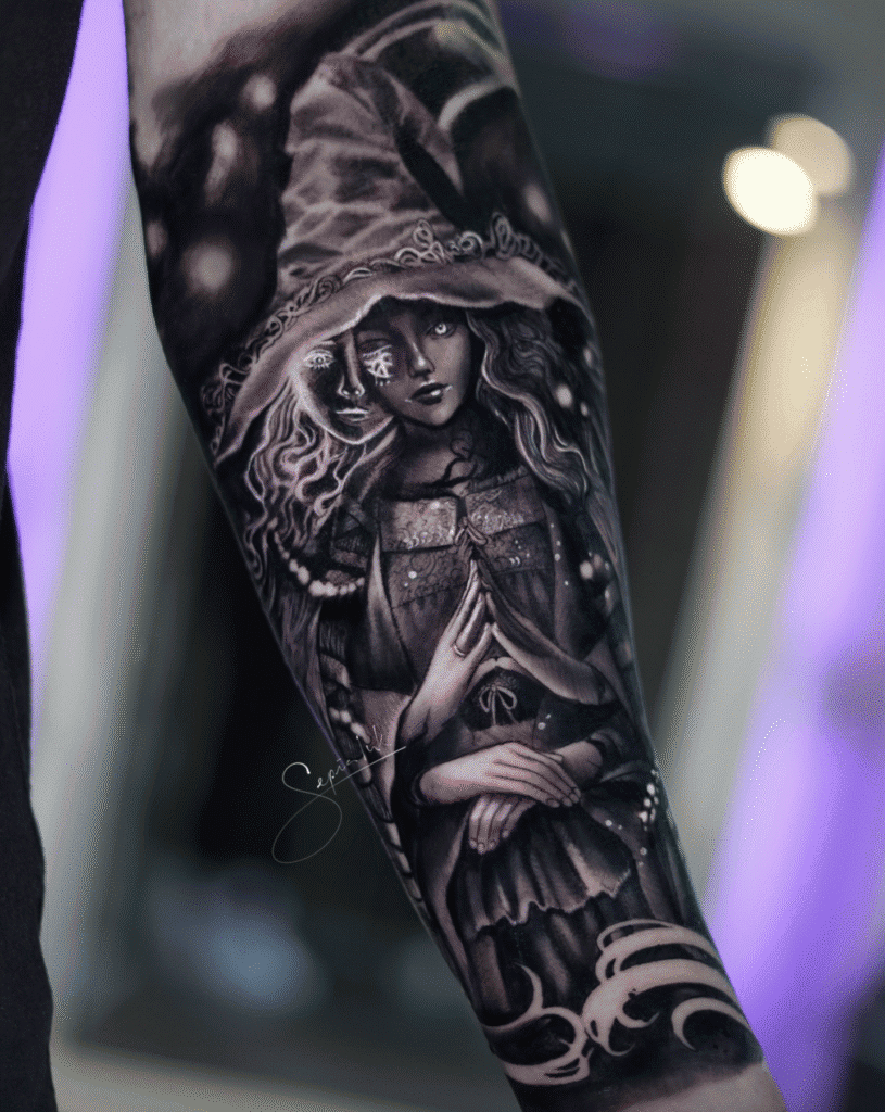 Ranni the Witch Three Soulsborne Tattoo