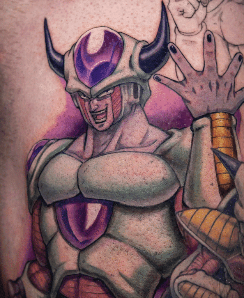 Second Form Frieza Dragon Ball Tattoo