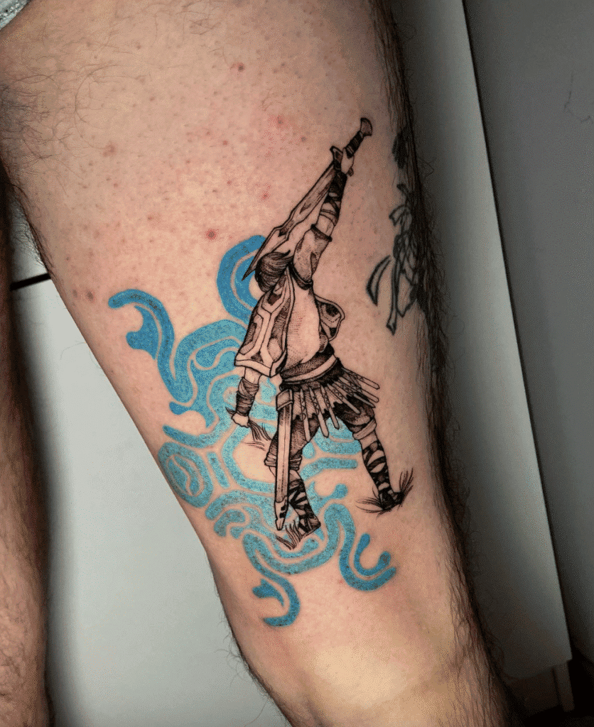 Shadow of the Colossus Video Game Tattoo