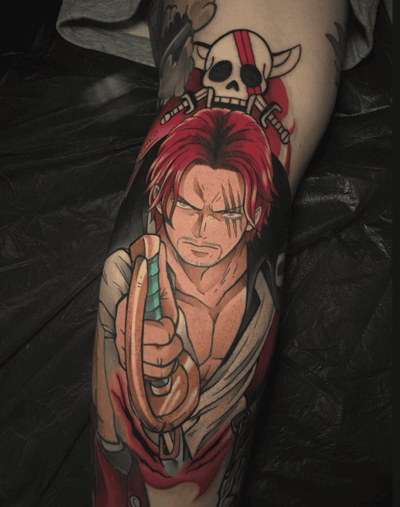 Shanks Sword One Piece Tattoo