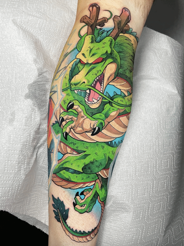 Shenron Dragon Ball Tattoo