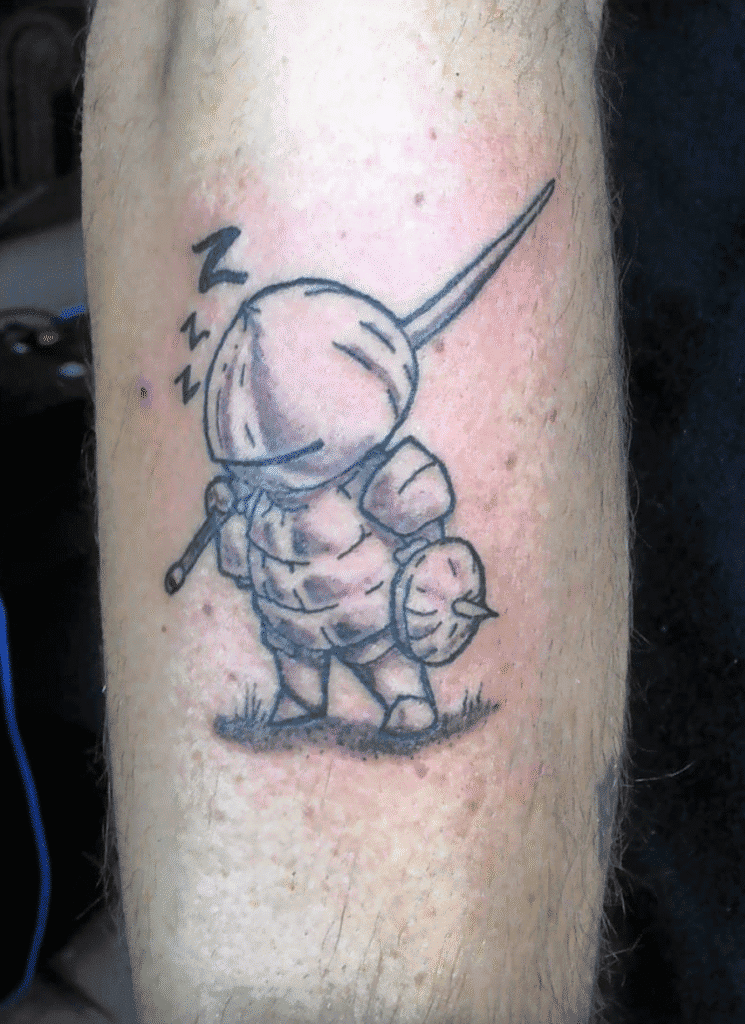 Siegmeyer Soulsborne Tattoo