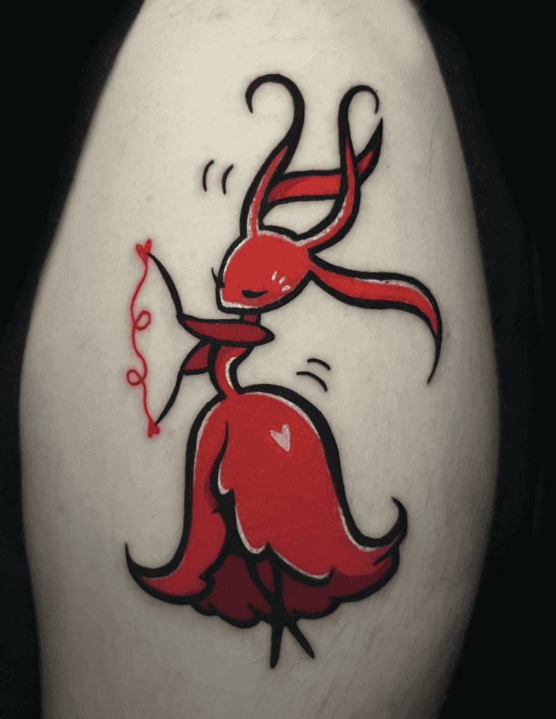 Skarrsinger Karmelita Hollow Knight Tattoo