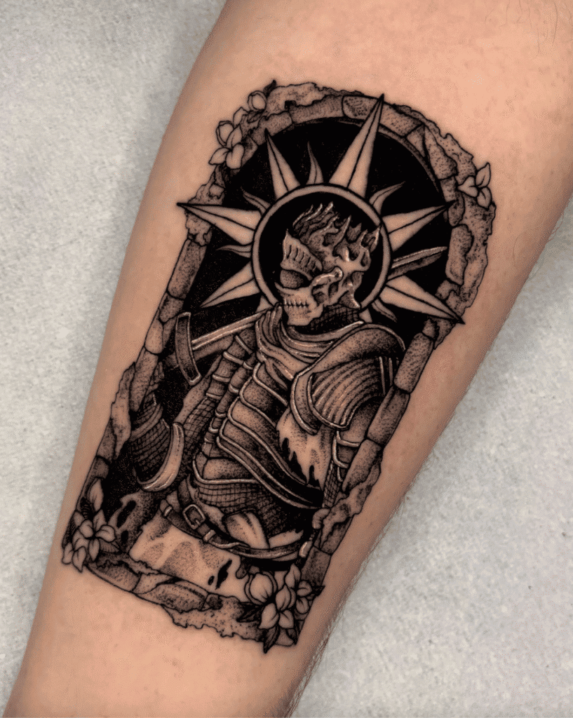 Souls of Cinder One Soulsborne Tattoo