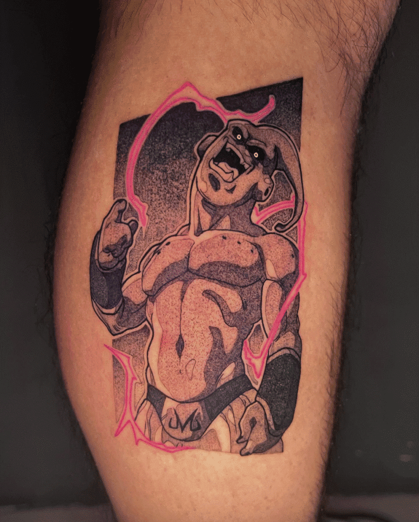 Super Buu Dragon Ball Tattoo