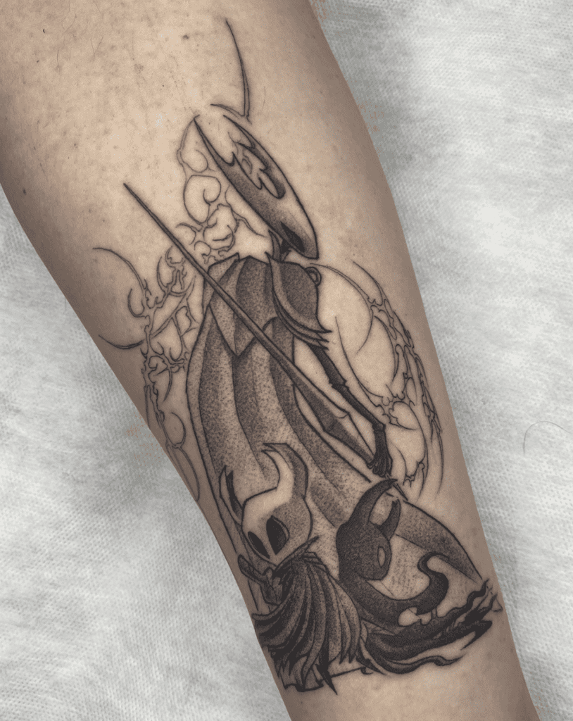 The Hollow Knight Knight Tattoo
