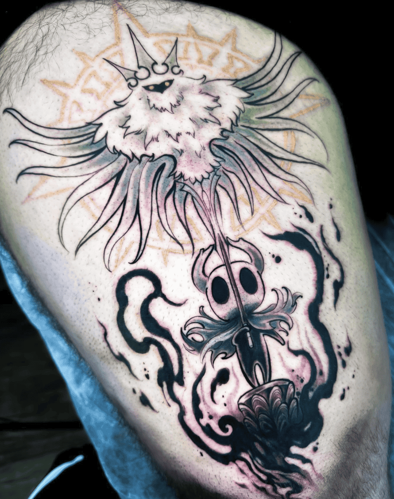 The Radiance Knight Hollow Knight Tattoo