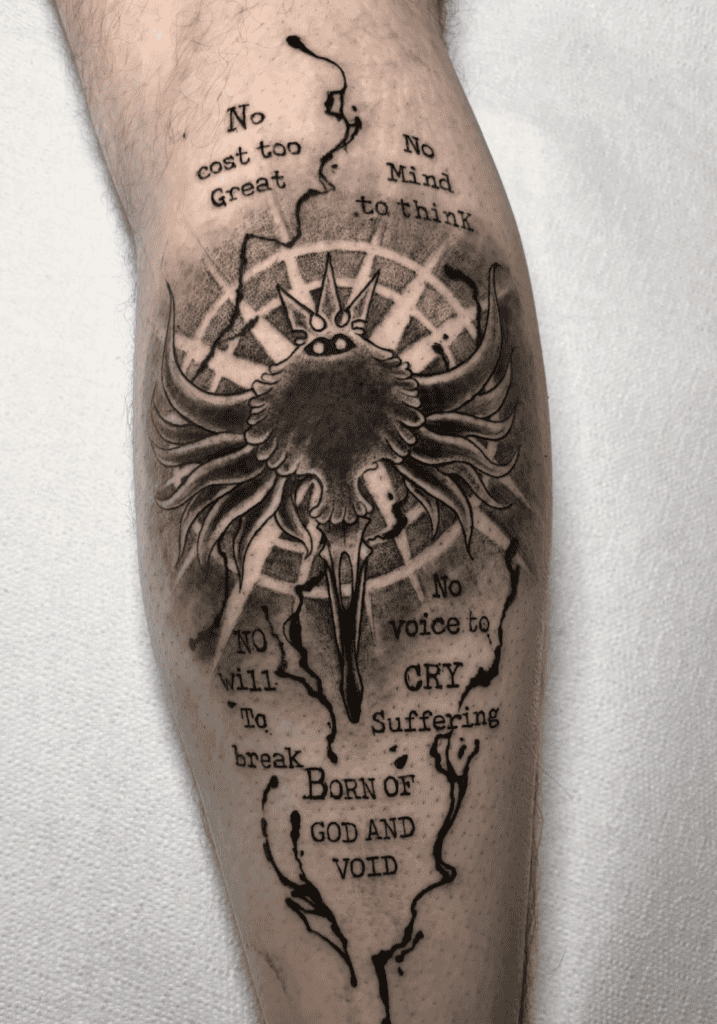 The Radiance Quotes Hollow Knight Tattoo