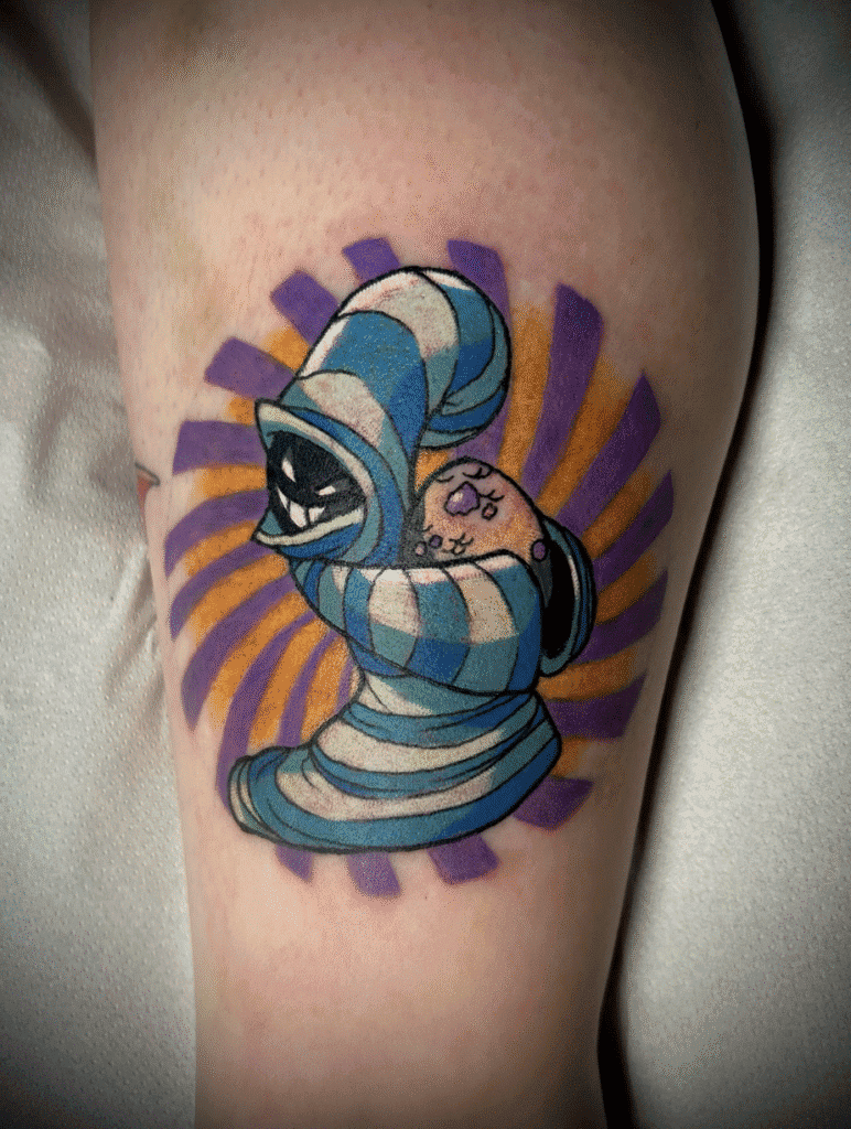 Thief Spyro Video Game Tattoo