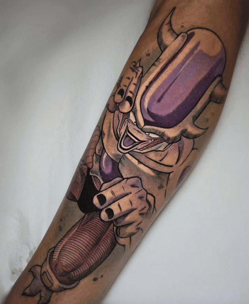 Third Firm Frieza Dragon Ball Tattoo