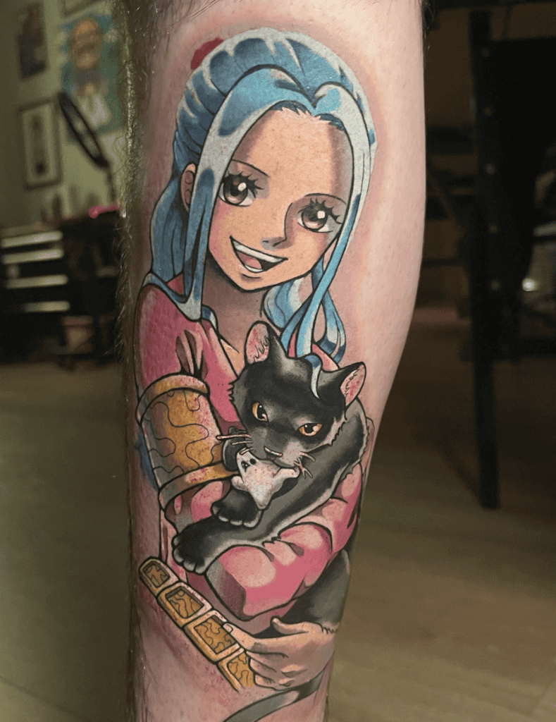 Vivi Cat One Piece Tattoo