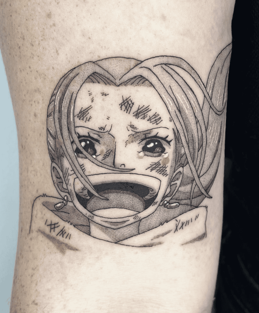 Vivi Cry One Piece Tattoo