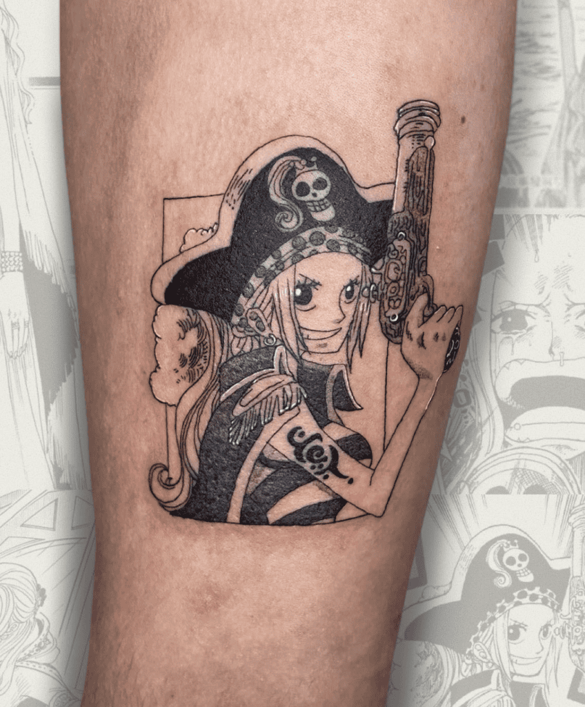 Vivi Pirate One Piece Tattoo