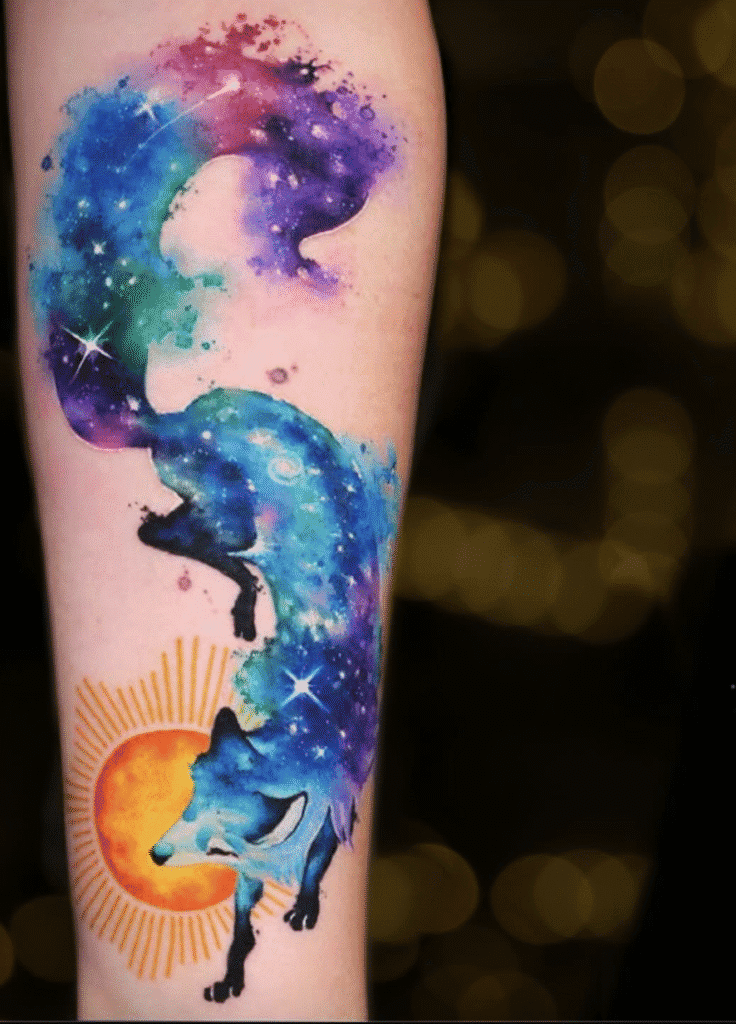 Watercolour Galaxy Two