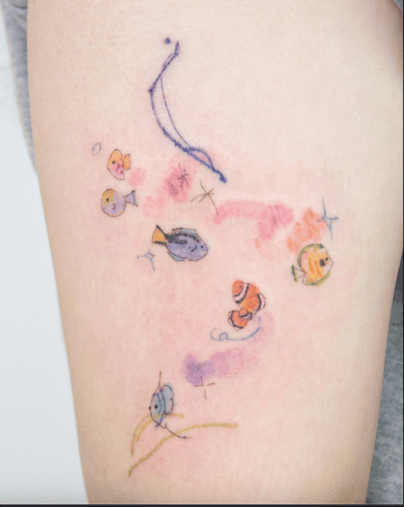 Watercolour Minimalist Three