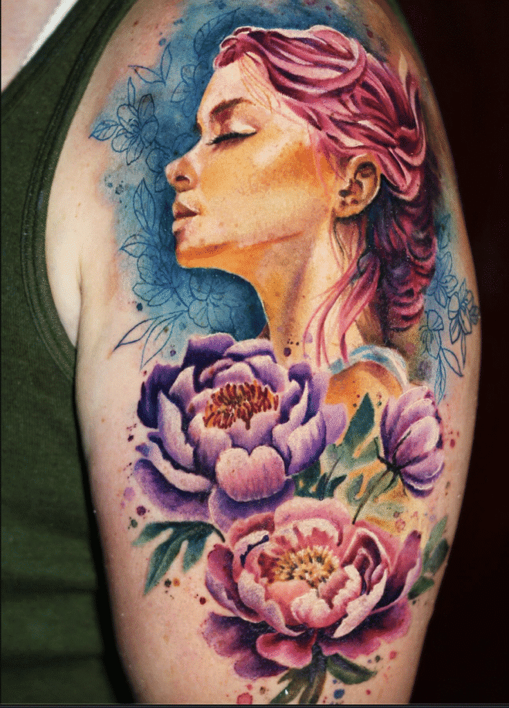 Watercolour Portrait Three