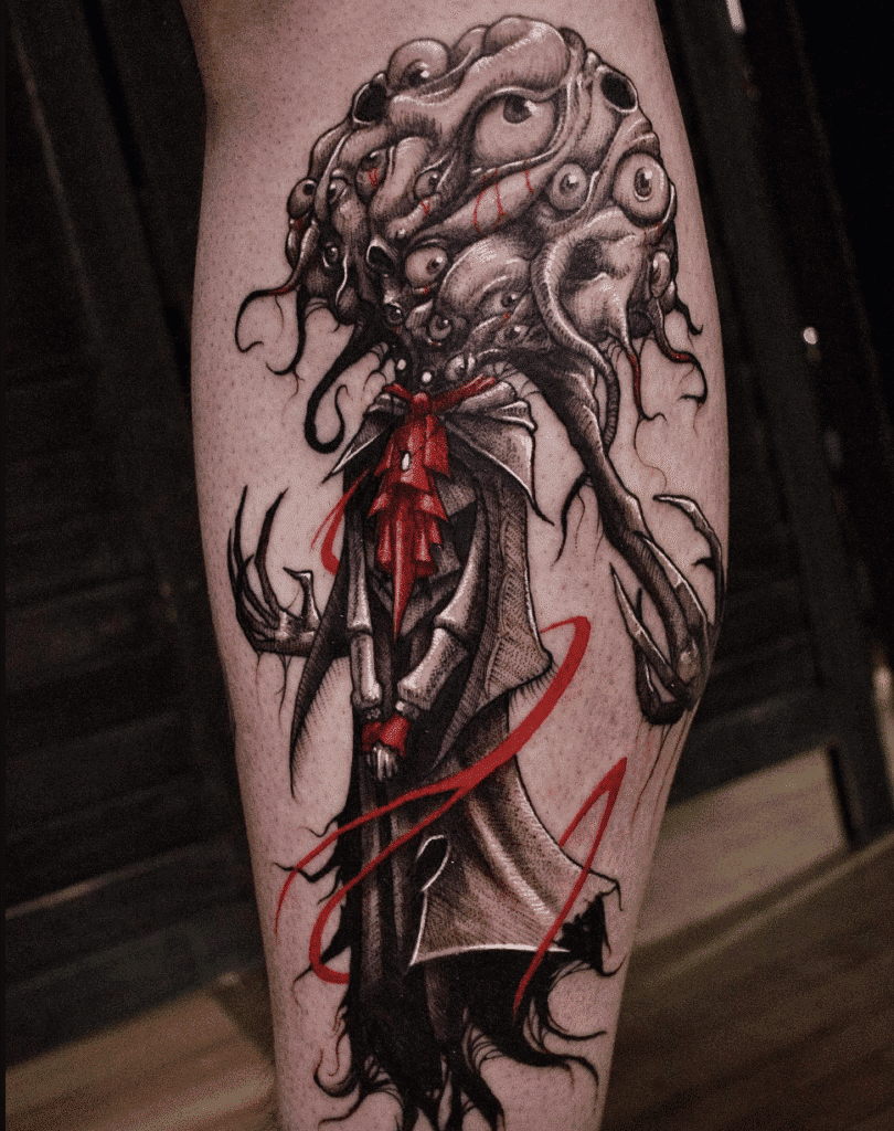 Winter Lantern Soulsborne Tattoo