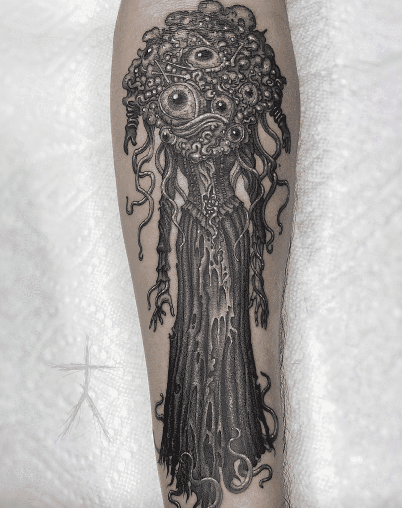 Winter Lantern Three Soulsborne Tattoo