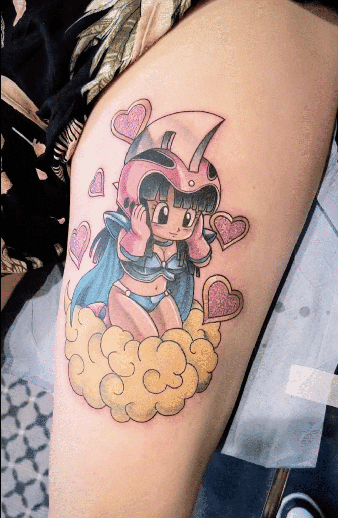 Young Chi Chi Dragon Ball Tattoo