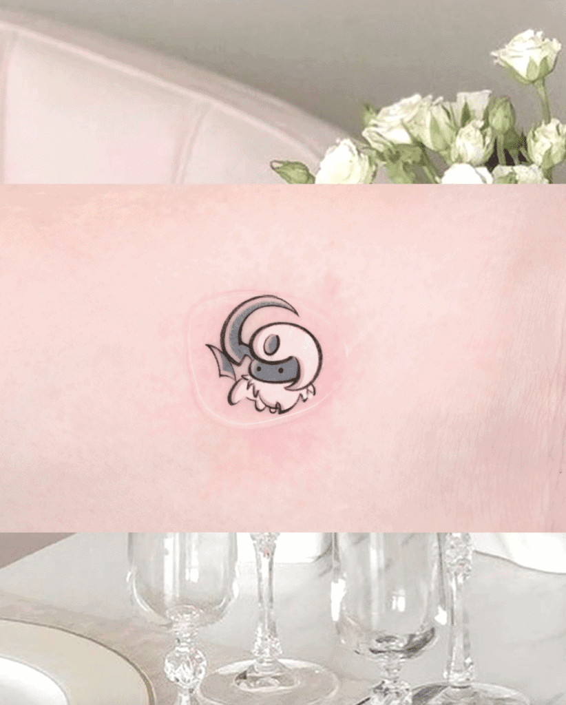 Absol Cute Hoenn Pokémon Tattoo