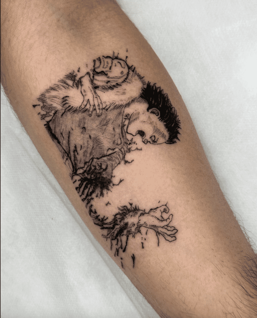 Akira Tetsuo Anime Tattoo