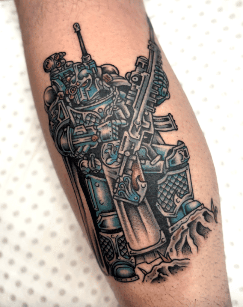 Alpha Legion Sniper Warhammer 40k Tattoo