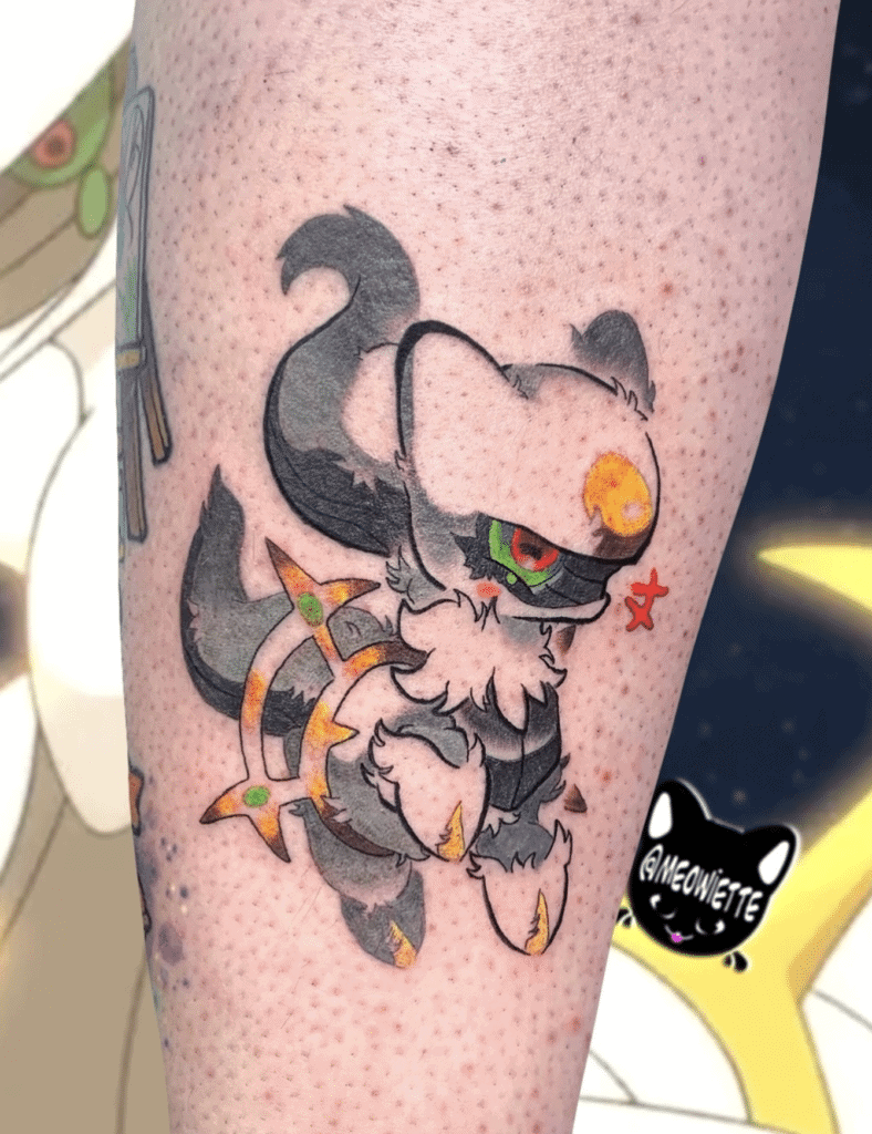Arceus Cute Sinnoh Pokémon Tattoo