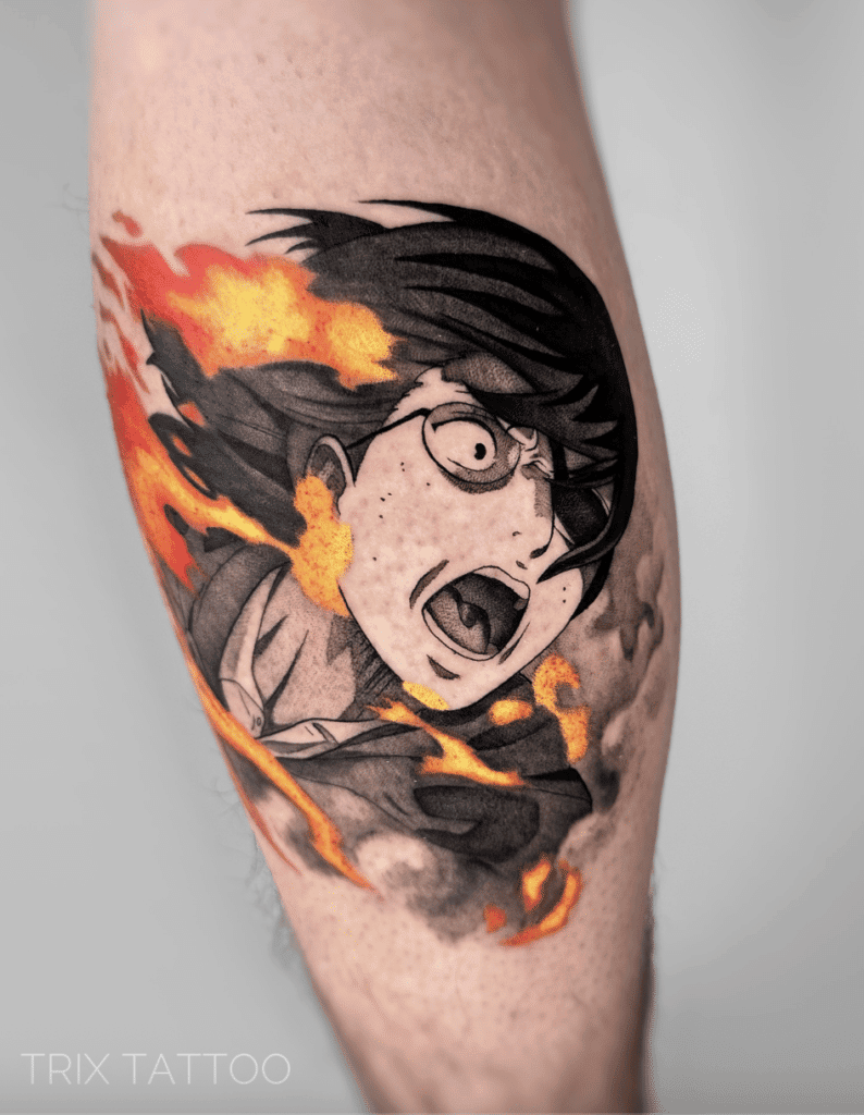 Attack on Titan Hange Anime Tattoo