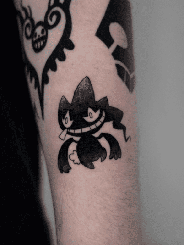 Banette Dark Hoenn Pokémon Tattoo