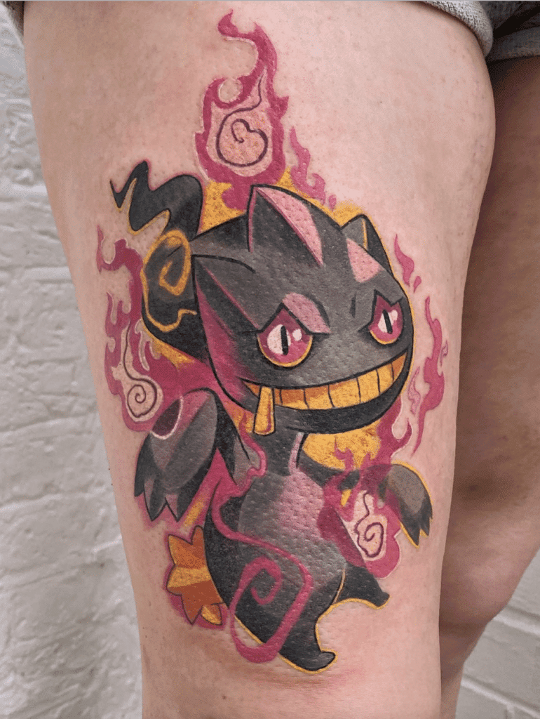 Banette Hoenn Pokémon Tattoo