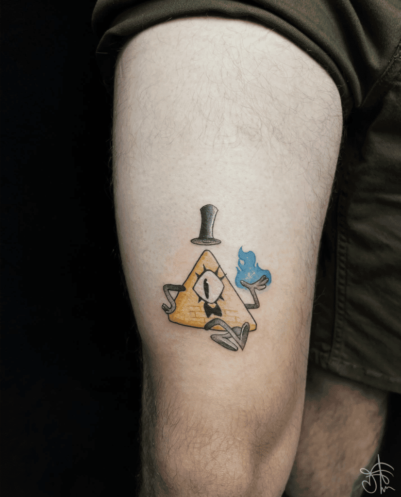 Bill Cipher Baby Gravity Falls Tattoo