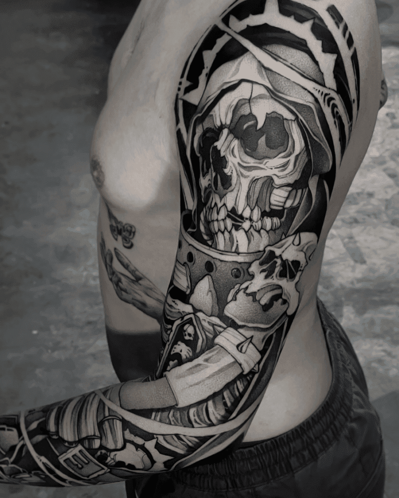 Chaplain Warhammer 40k Tattoo