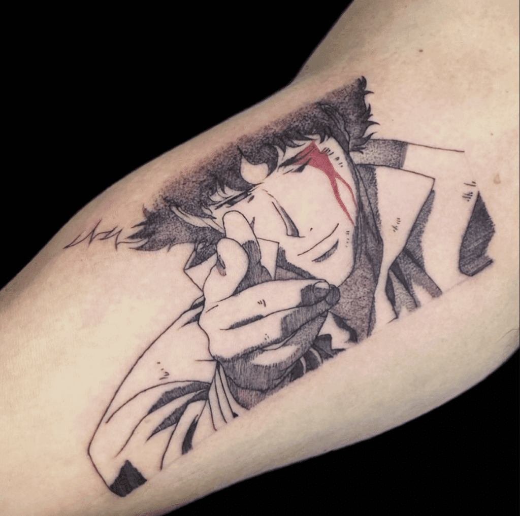 Cowboy Bebop Anime Tattoo