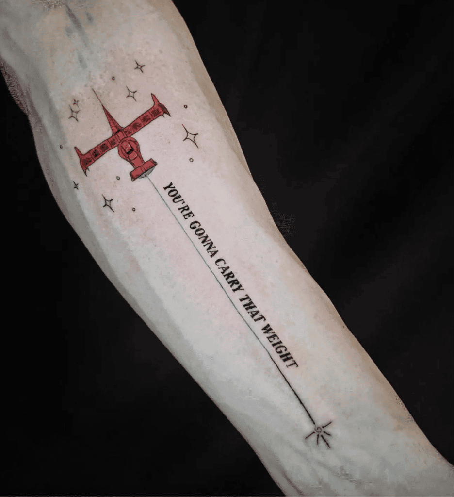 Cowboy Bebop Bebop Anime Tattoo