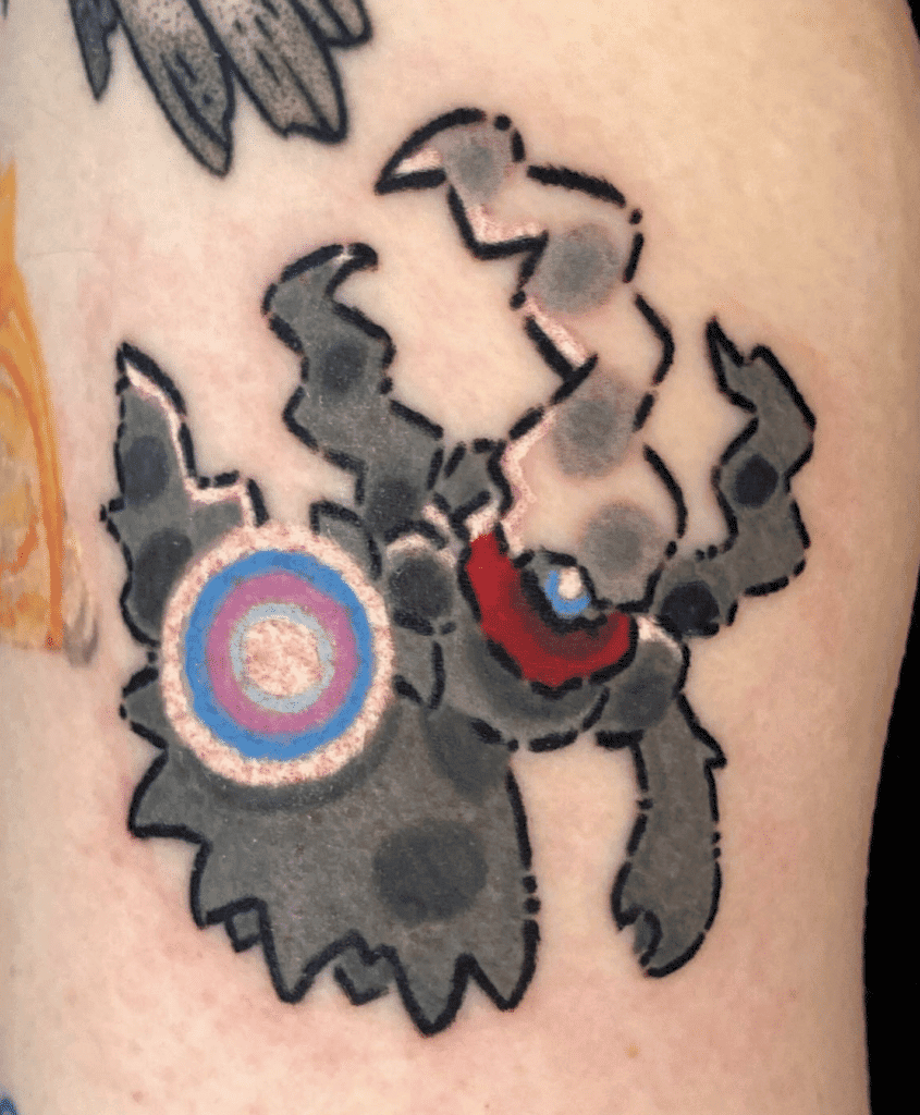 Darkrai Cute Sinnoh Pokémon Tattoo