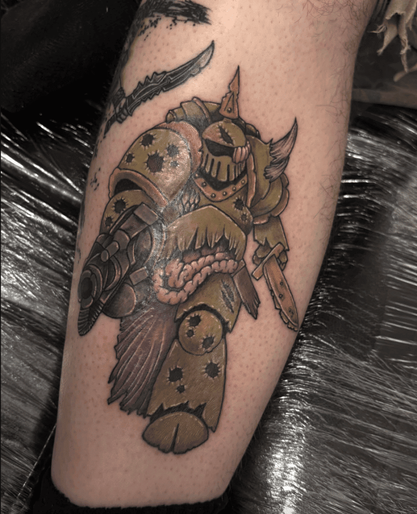 Death Guard Warhammer 40k Tattoo