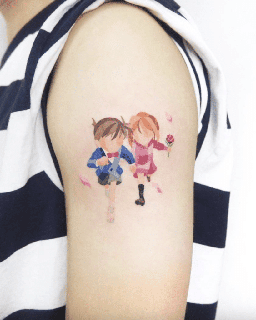 Detective Conan Anime Tattoo