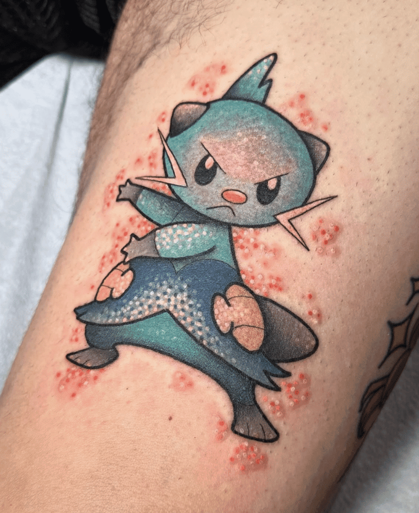 Dewott Unova Pokémon Tattoo