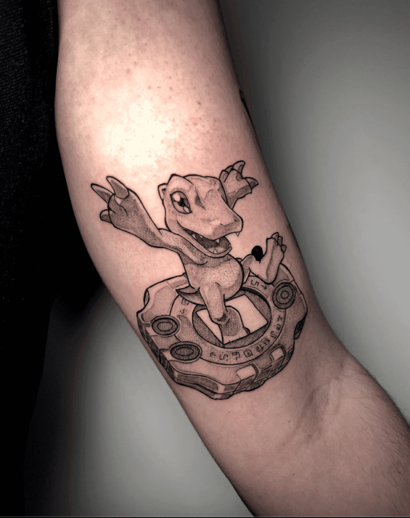 Digimon Anime Tattoo