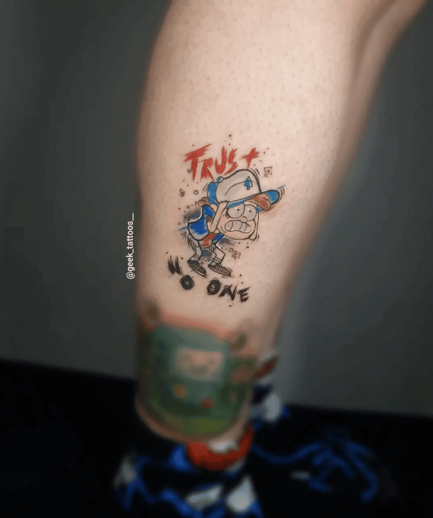 Dipper Trust Gravity Falls Tattoo