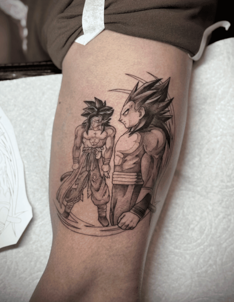 Dragon Ball GT Anime Tattoo