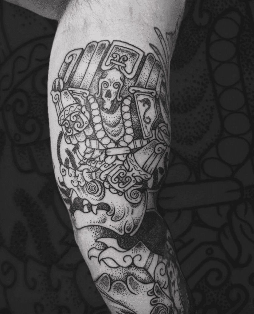 Dreadnought Celtic Warhammer 40k Tattoo