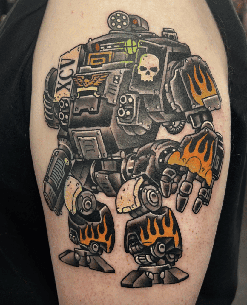 Dreadnought Warhammer 40k Tattoo